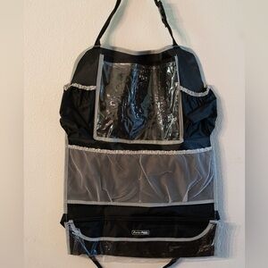 Jeep Black and Gray Hanging Travel Bag For Vehicle
